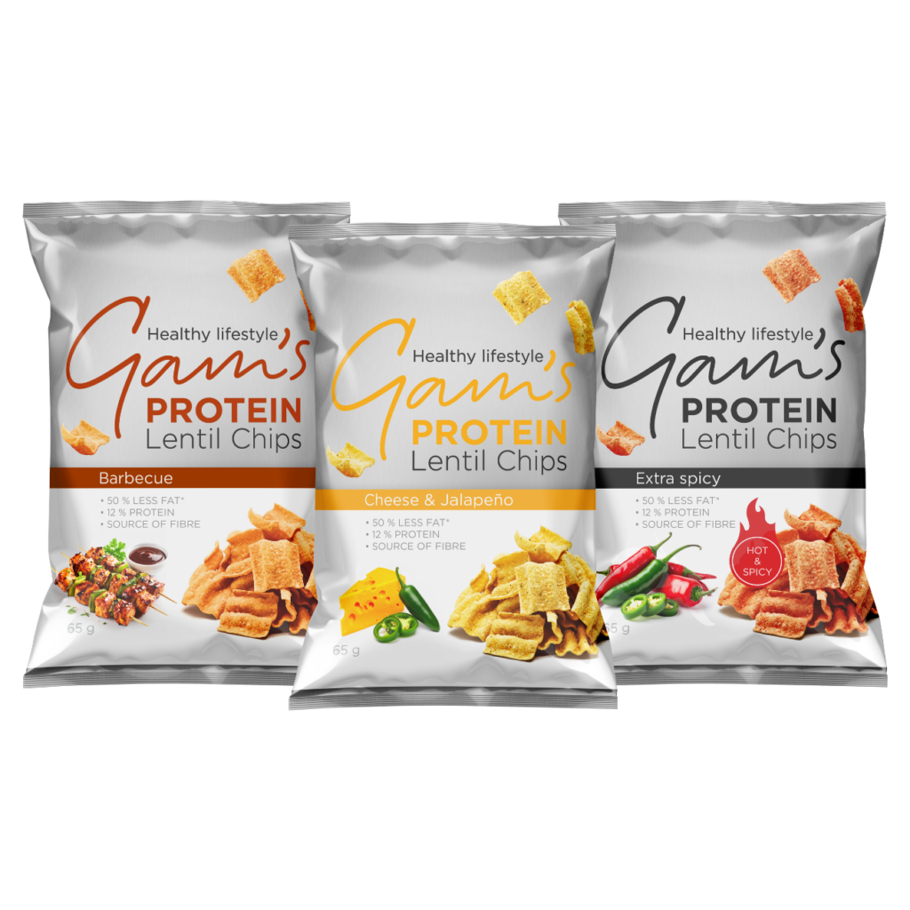 GAM’S PROTEÍNOVÉ ŠOŠOVICOVÉ CHIPSY